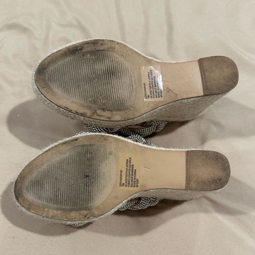 Steve Madden UZO ESPADRILLE WEDGE SANDAL - Picture 4 of 5
